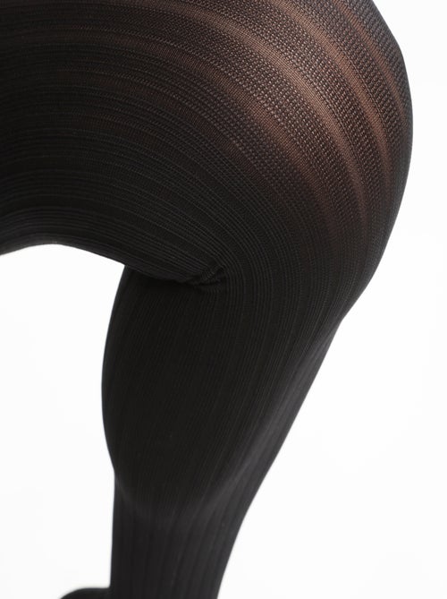 Collant Le Chaud Cote Plate Style - Kiabi