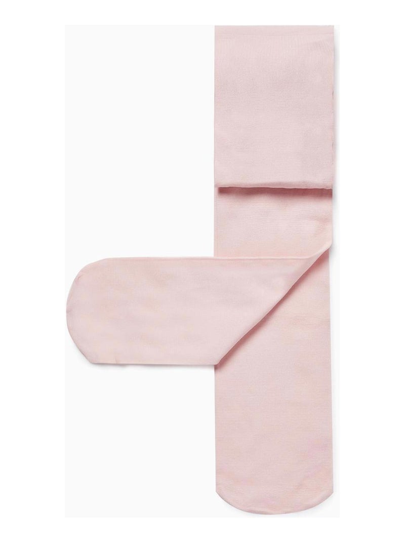 Collant Microfibre Bébé Fille   ESSENTIALS LINE Rose clair - Kiabi