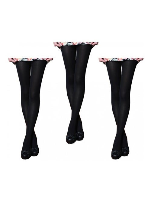 Collant Opaque 80D CXL By CHRISTIAN LACROIX - Pack de 3 - Kiabi