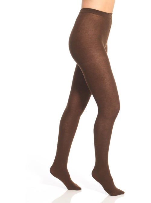 Collant opaque doux et chaud lot de 2 - DAXON - Kiabi