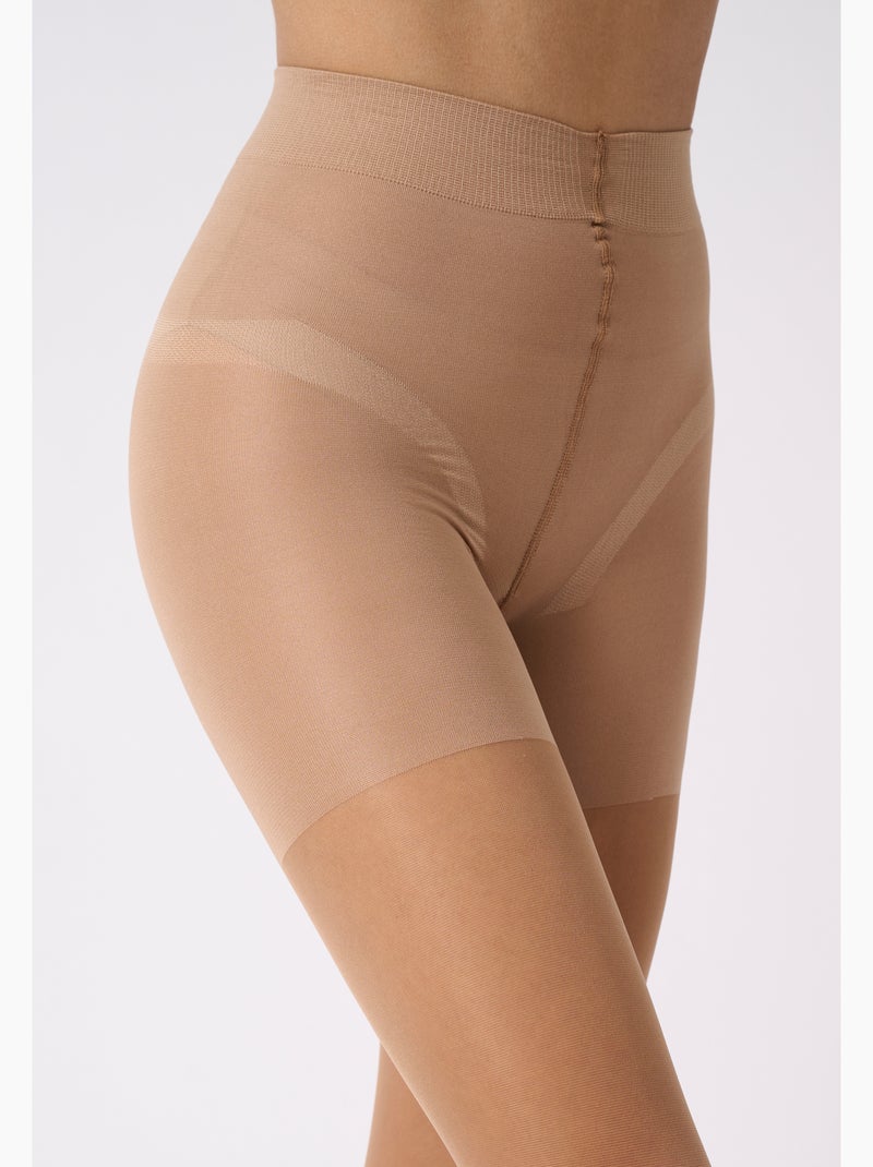 Collant Perfect Fit by Damart, 40D - Damart Marron - Kiabi