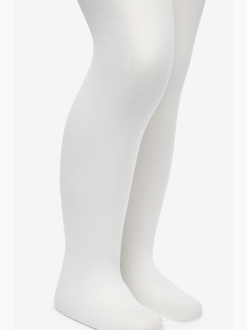 Collant pretty en tulle fille penti Blanc - Kiabi