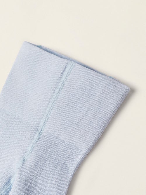 Collant Taille Haute en Coton - Kiabi