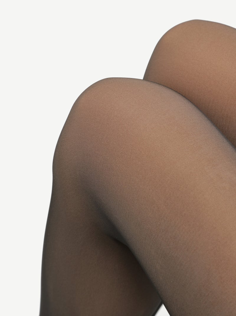 Collant Thermo Chaud et Transparent Noir - Kiabi