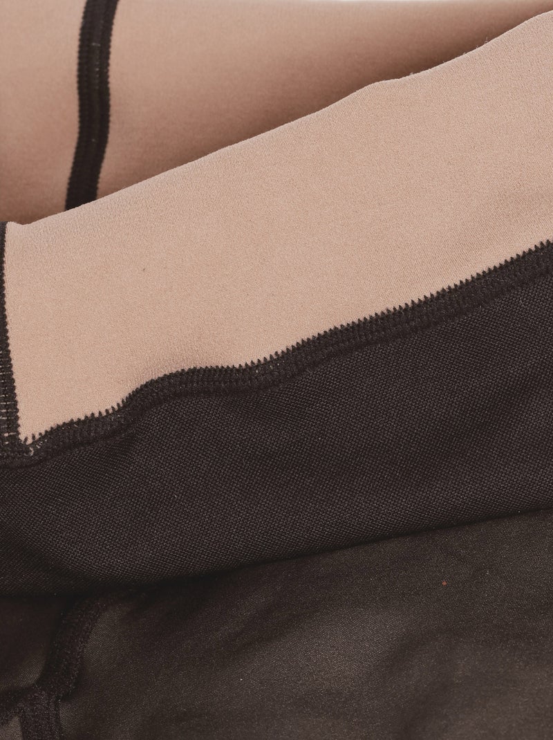 Collant Thermo Chaud et Transparent Noir - Kiabi