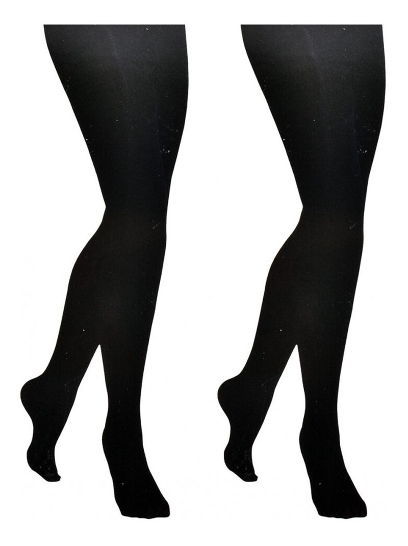 Collant Thermo CXL By CHRISTIAN LACROIX - Pack de 2 Noir - Kiabi