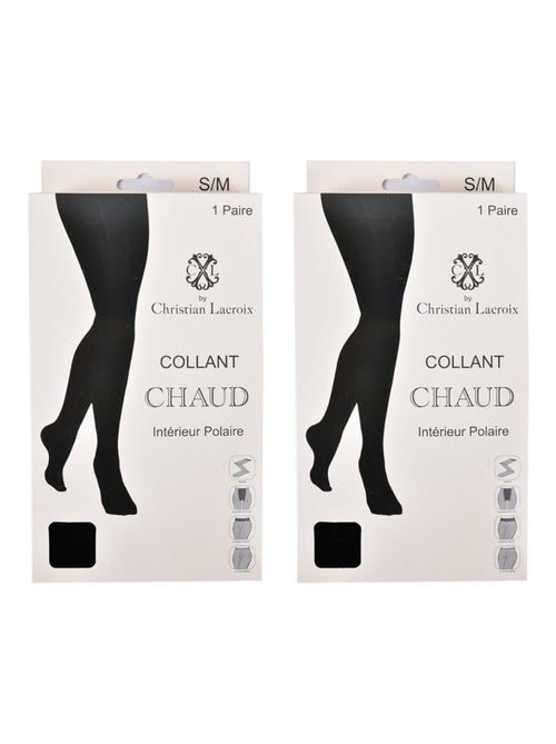 Collant Thermo CXL By CHRISTIAN LACROIX - Pack de 2 - Kiabi
