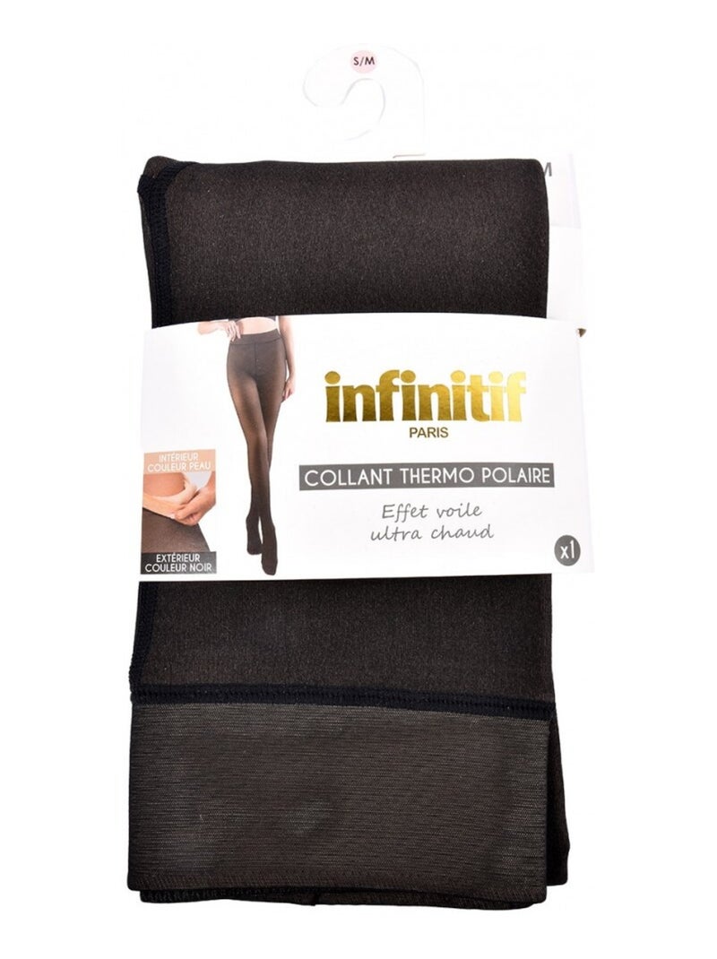 Collant THERMO Femme INFINITF Noir - Kiabi