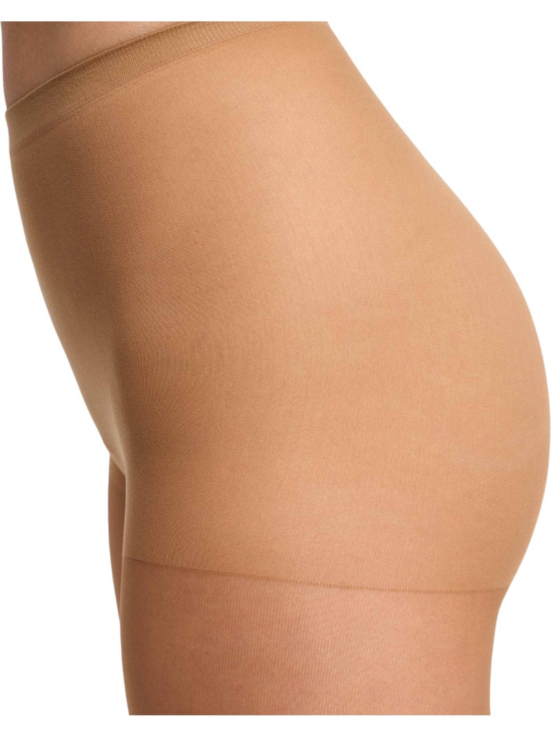 Collant transparent Nude Marron - Kiabi