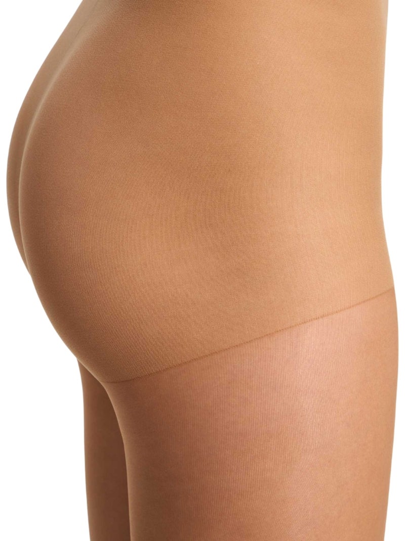 Collant transparent Nude Marron - Kiabi