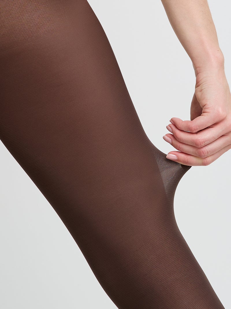 Collant uni 60 deniers Mangue - RougeGorge Lingerie Marron - Kiabi