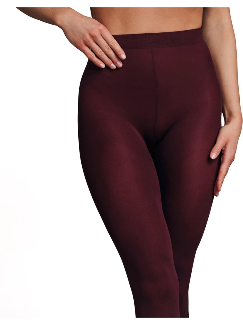 Collant uni 60 deniers mangue - rougegorge lingerie Rouge - Kiabi