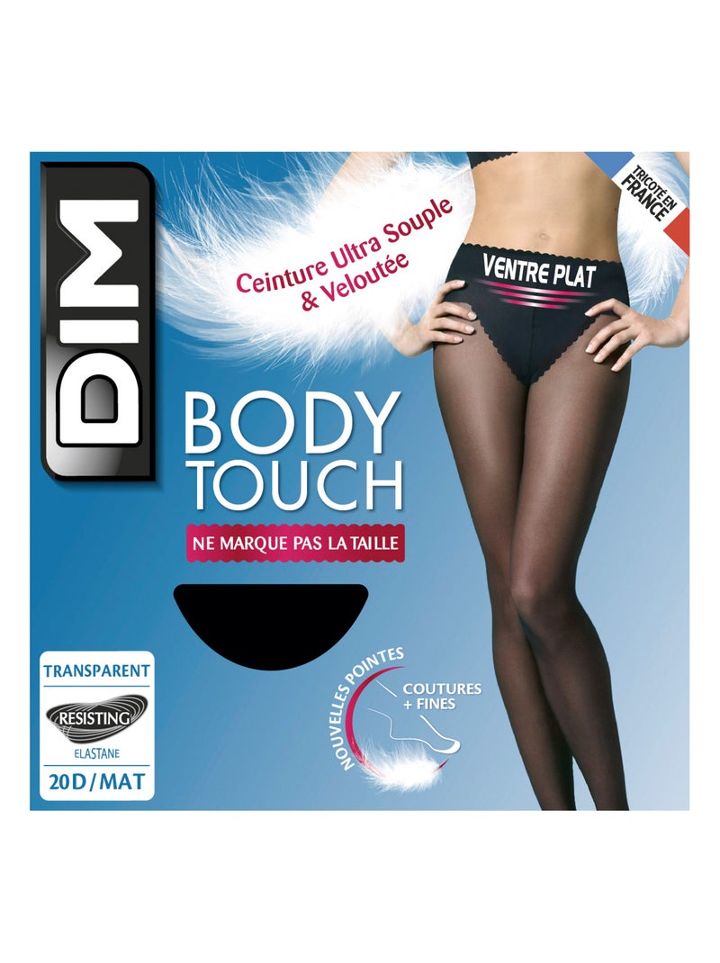 Collant Ventre Plat 20D Body Touch Noir - Kiabi