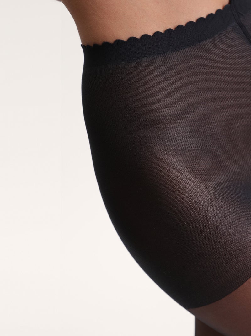 Collant Voile 17D Body Touch Noir - Kiabi