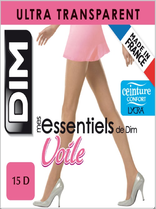 Collant Voile Transparent 15D Mes Essentiels De Dim - Kiabi