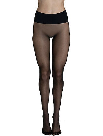 Collants 15 DEN sans coutures ceinture 10cm Invisible