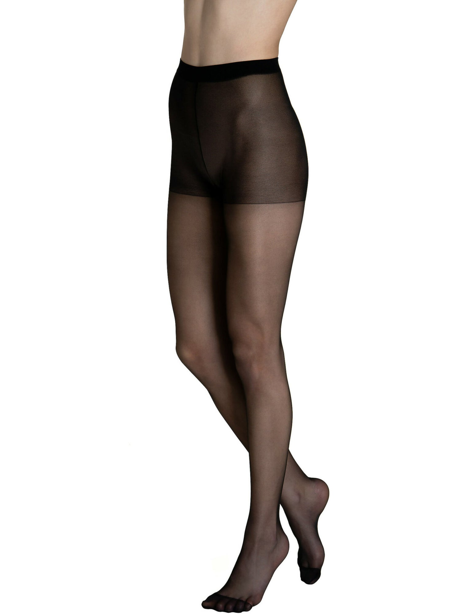 Collant Trasparenze Katia 15 Deniers - Taille 2/Petit, Noir Ou Nude, Neuf Avec étiquettes