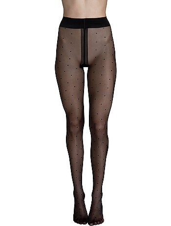 Collants 20 den à pois fashion dots