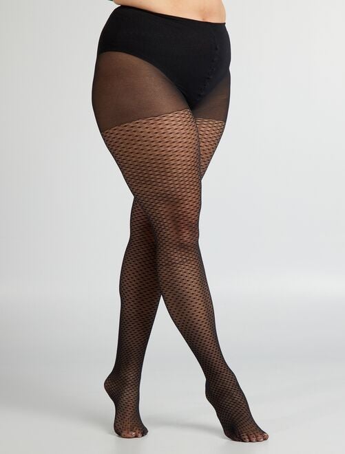 Collants shops femme grande taille