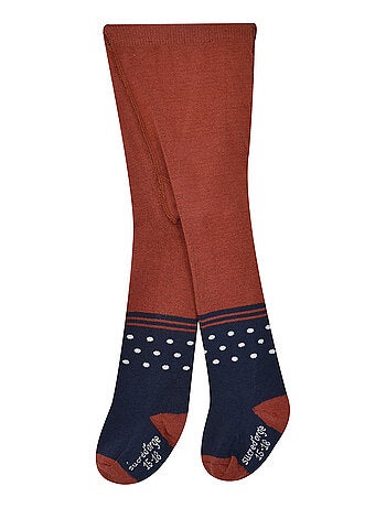 COLLANTS BEBE TRICOT FAUVE