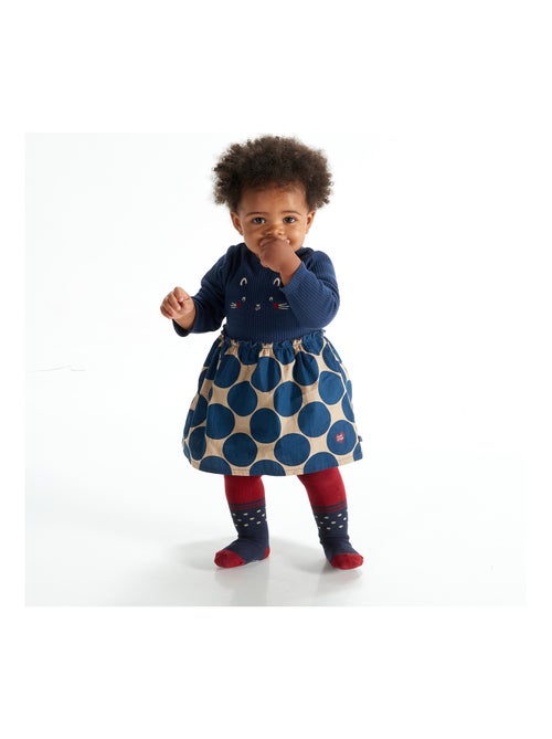 COLLANTS BEBE TRICOT FAUVE - Kiabi