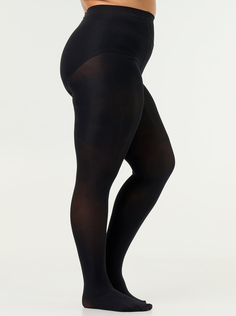 Collants chauds 120D Noir - Kiabi