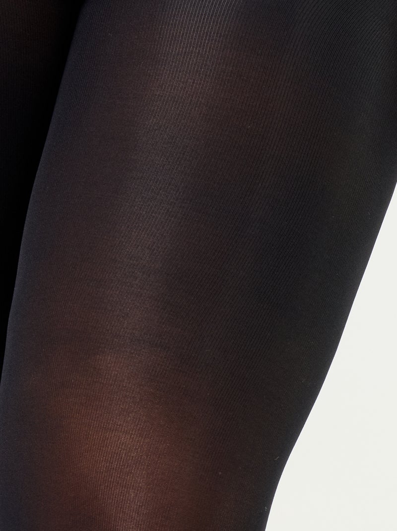 Collants chauds 120D Noir - Kiabi