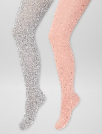 Collants chauds en maille - Lot de 2