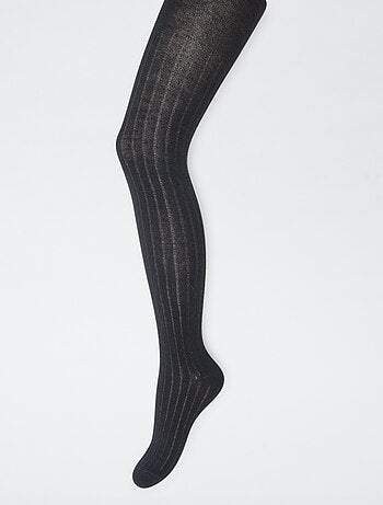 Collants chauds en maille côtelée - Lot de 2