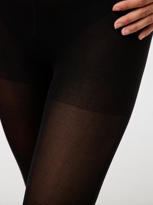 Collants chauds unis - Kiabi