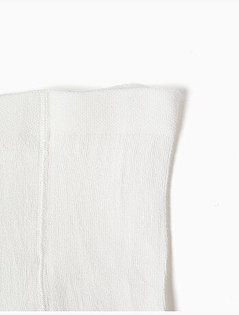 Collants côtelés avec fils de lurex