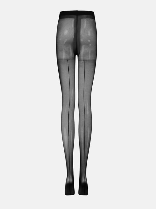 Collants de grossesse transparant confortables 20den  avec motif de couture inverse (Mamsy) - Kiabi