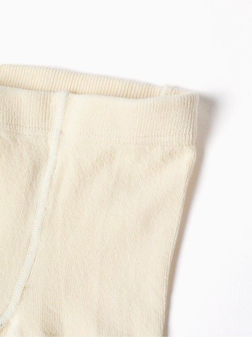 Collants de maille côtelée anti-bouloche - Kiabi