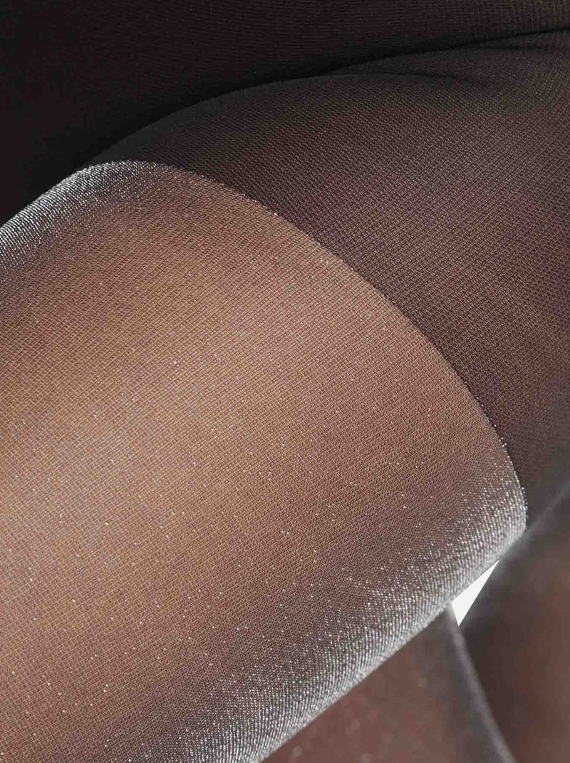 Collants 'Dim' argentés 26D Noir - Kiabi