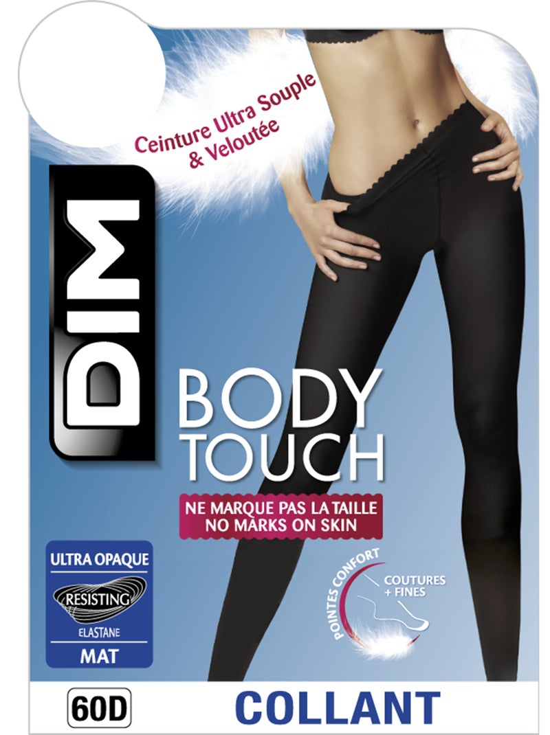 Collants Dim 'Body Touch' 60D noir - Kiabi