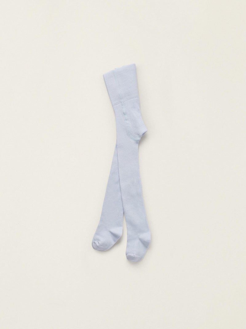 Collants en maille bleu clair pour nouveau-né CRADLE OF LIFE Bleu clair - Kiabi