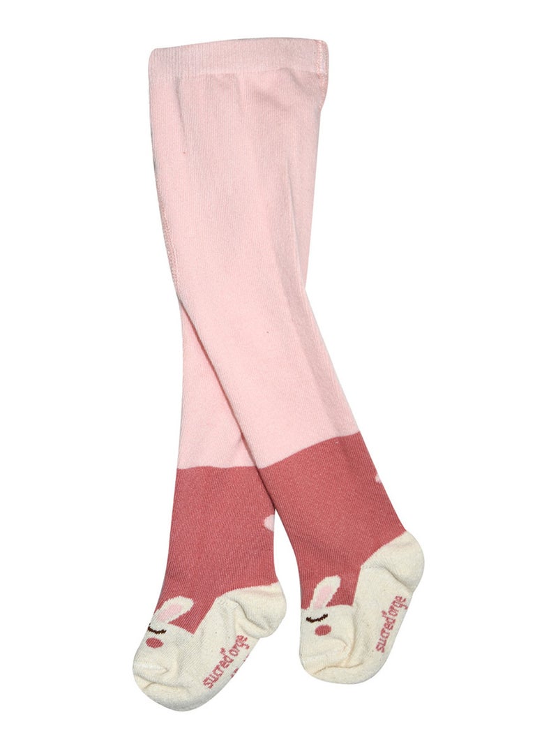 Collants en maille Petronille Rose - Kiabi