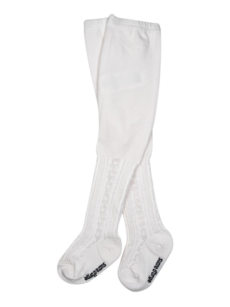 Collants en maille Pretty Beige - Kiabi