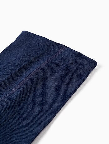 Collants en Tricot de Coton avec Nœud