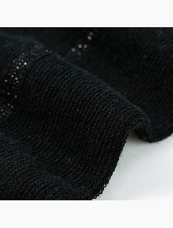 Collants enfant en coton vif avec liseré lurex scintillant - vidaxl