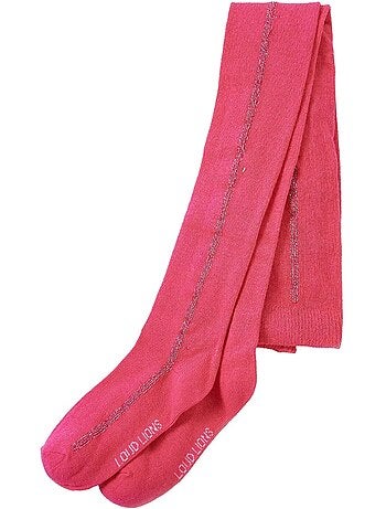 Collants enfant en coton vif avec liseré lurex scintillant - vidaxl
