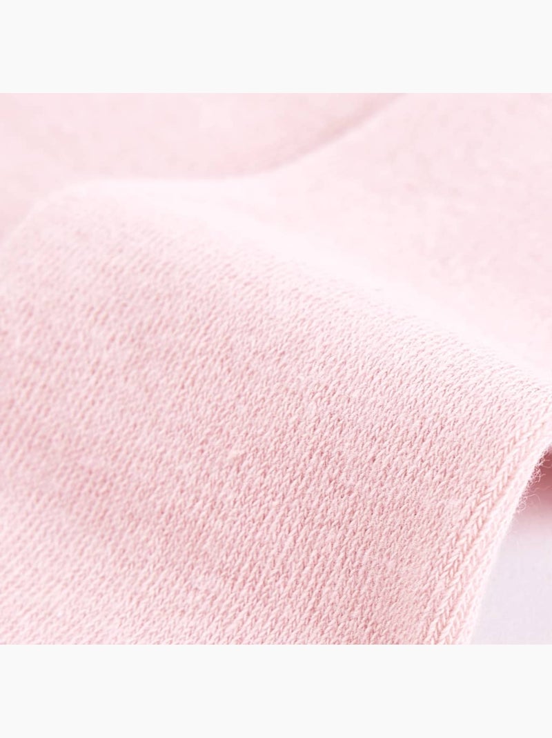 Collants enfant unis coton mélangé - vidaxl Rose pâle - Kiabi