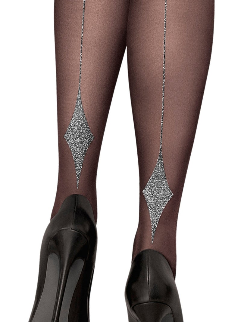 Collants fantaisies 25D MAGIC NIGHTS Noir - Kiabi