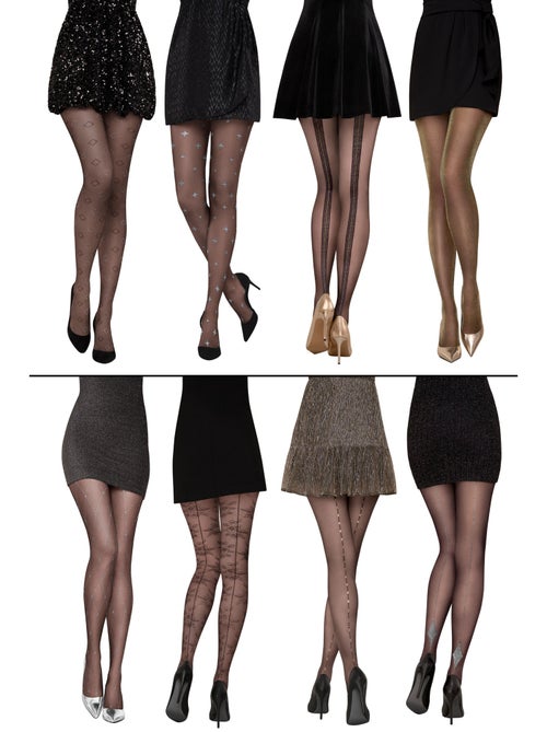 Collants fantaisies 35D MAGIC NIGHTS - Kiabi