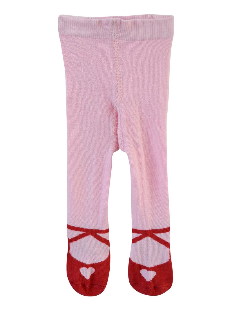 COLLANTS FILLETTE 2/8 ANS Rose - Kiabi