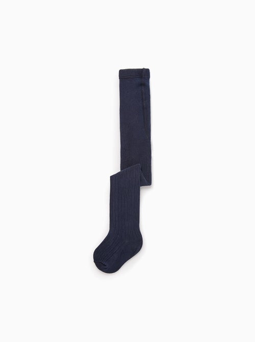 Collants Maille Côtelée Anti-Boulochage - Kiabi