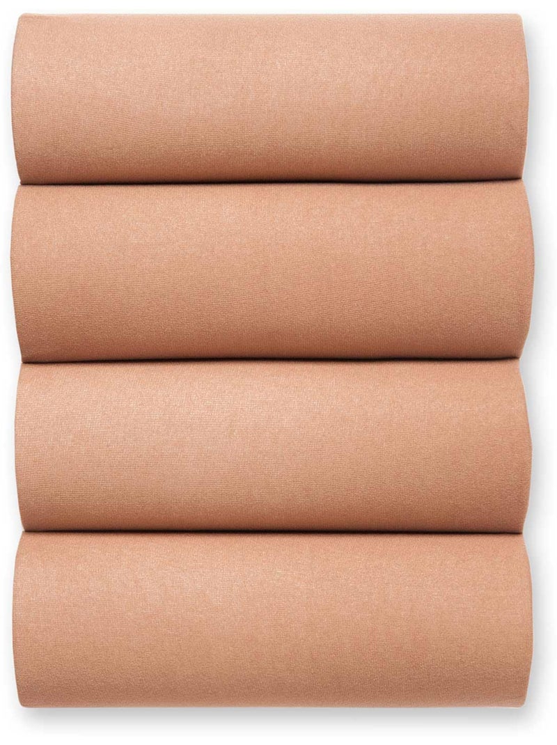 Collants mousse 20 deniers lot de 4 - DAXON Beige - Kiabi