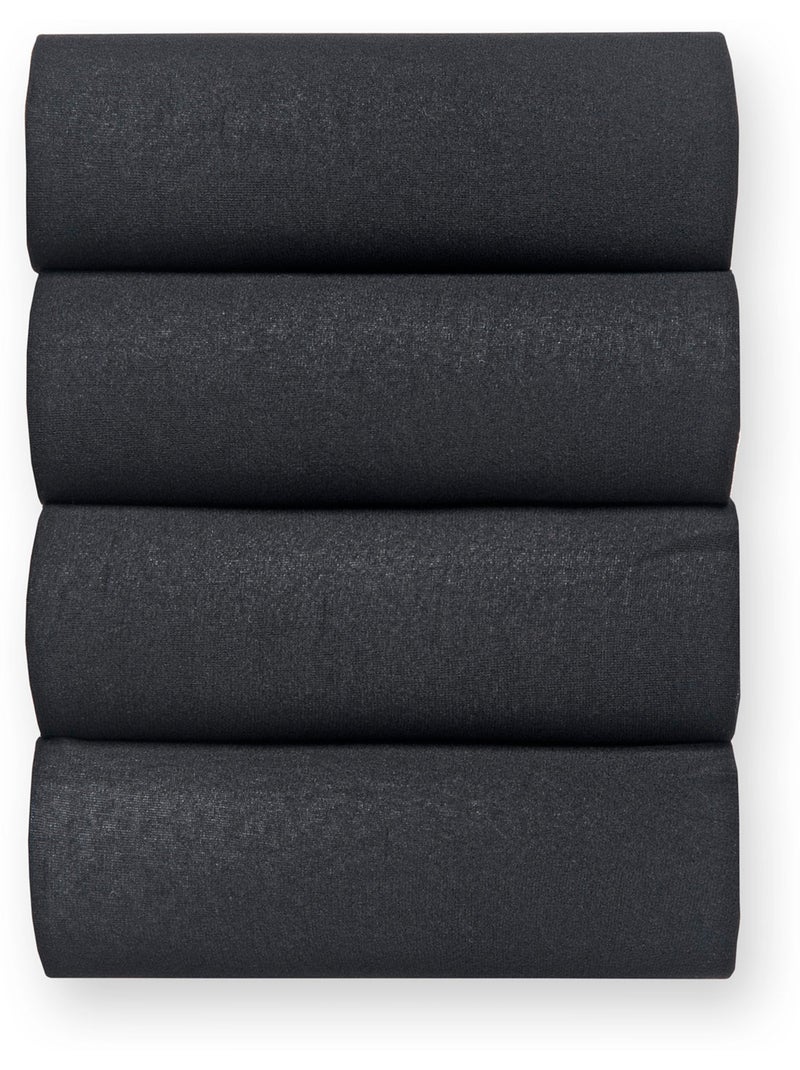 Collants mousse 20 deniers lot de 4 - DAXON Noir Noir - Kiabi