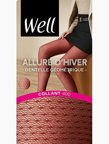 Collants opaques 100d allure d'hiver