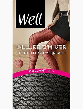 Collants opaques 100d allure d'hiver